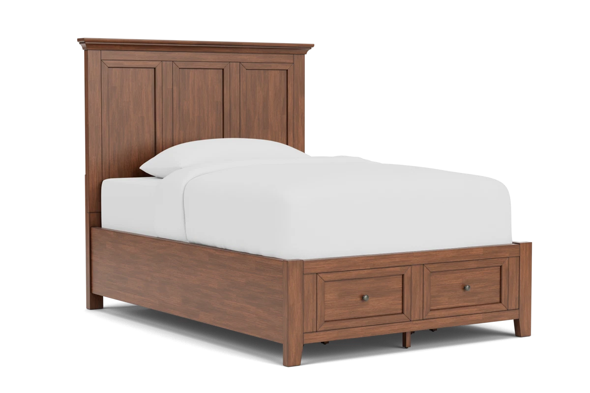 San Mateo Brown Full Storage Bed placeholder